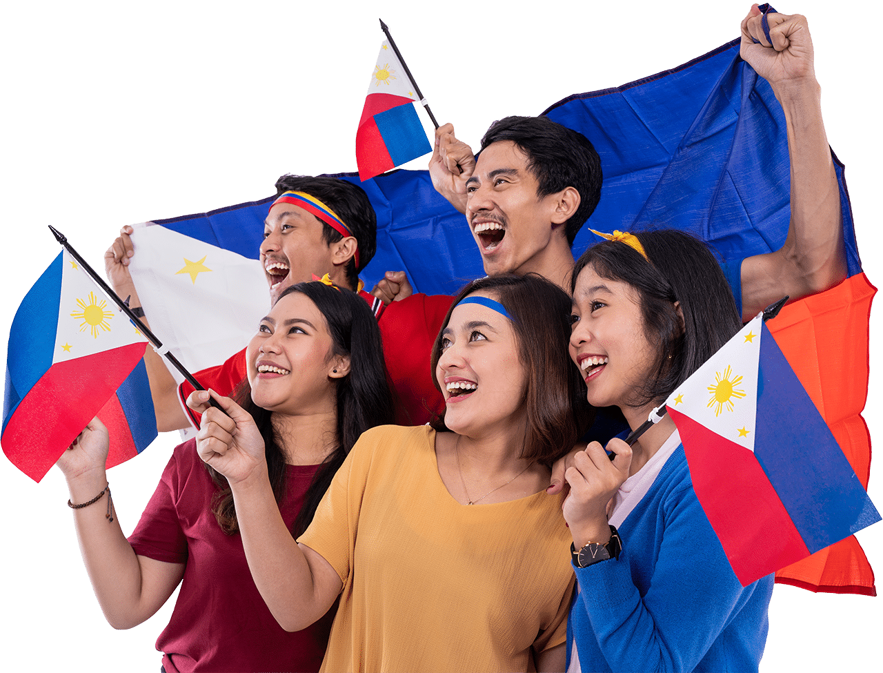 asian hold flag